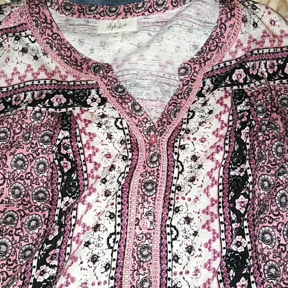*STYLE AND CO Long sleeve SHIRT